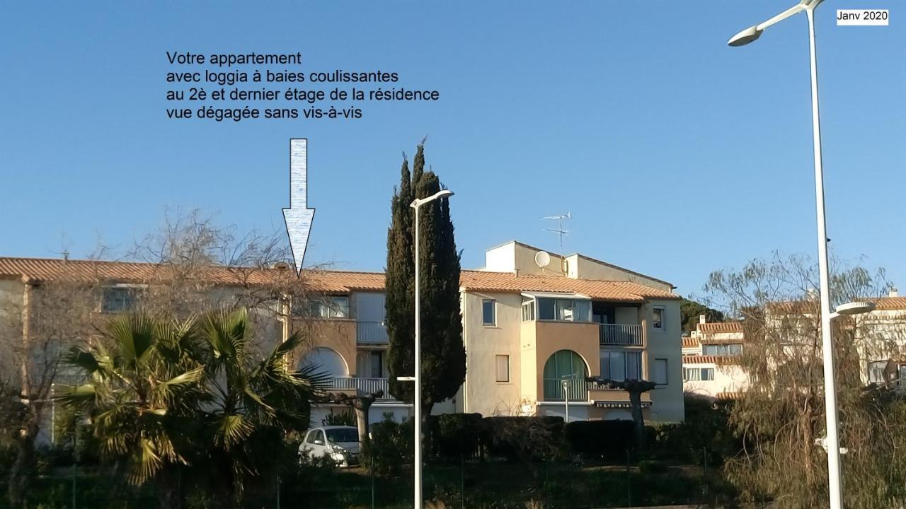 Appartement Les Locations de Lara III - T2 - 2 lits doubles Loggia Piscine Parking privatif à Agde Extérieur photo